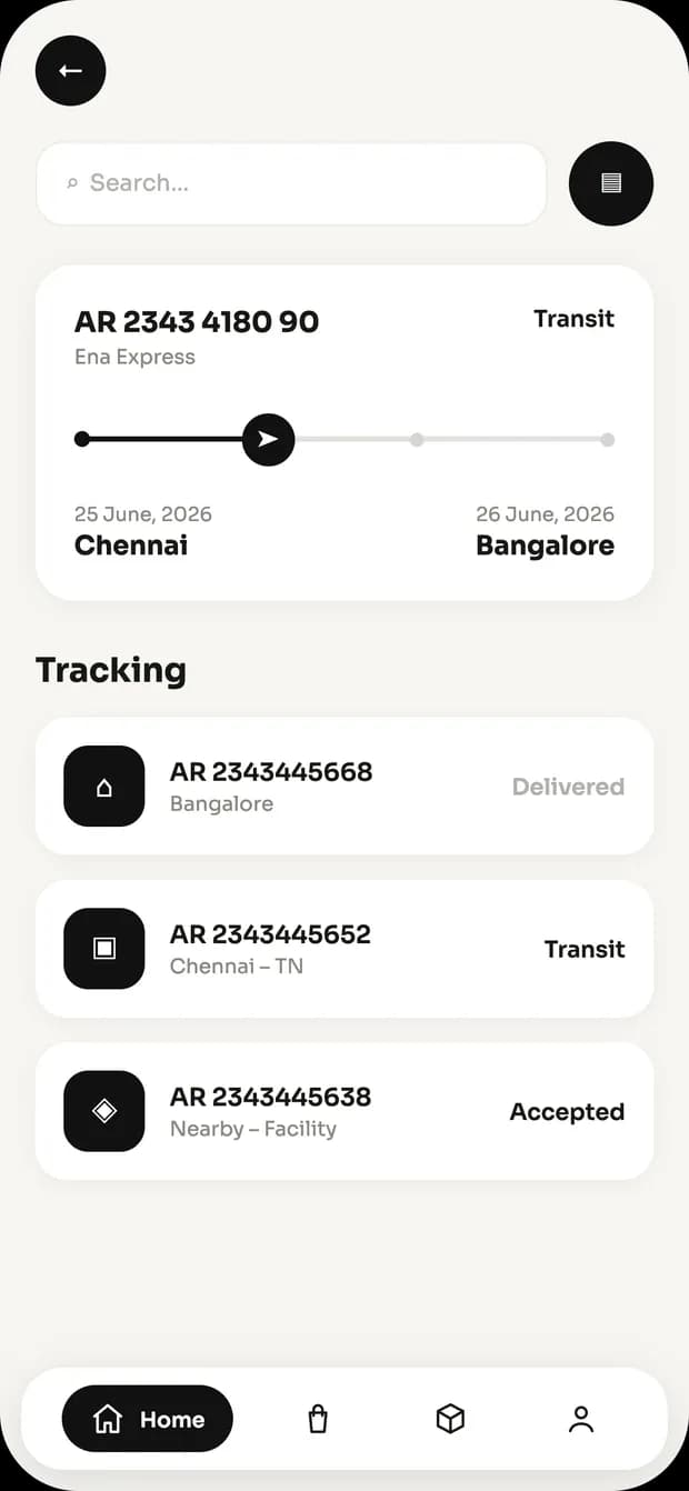 Order tracking