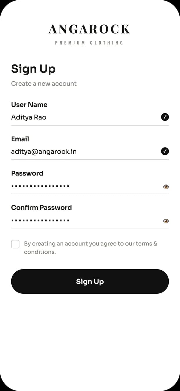 Sign up
