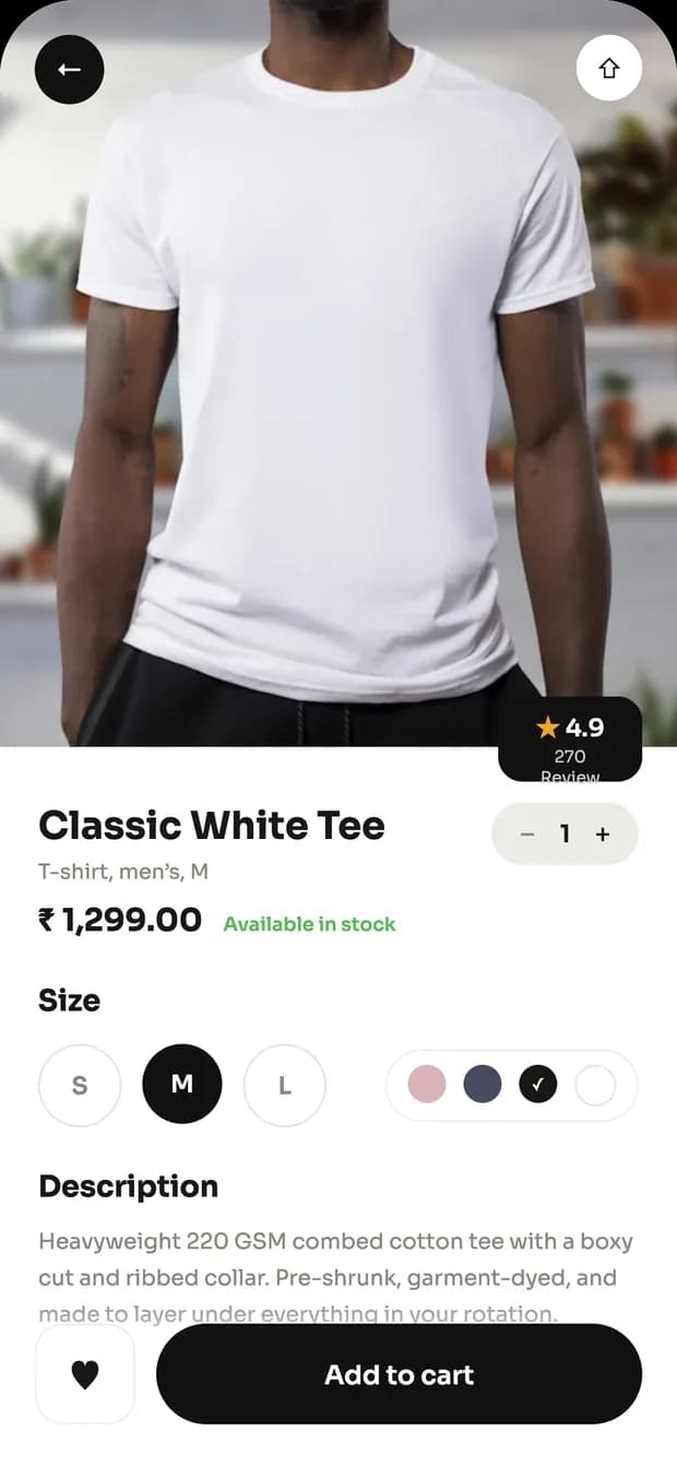 Product detail