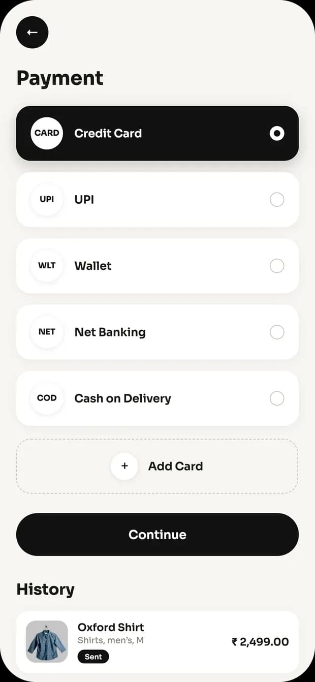 Payment method