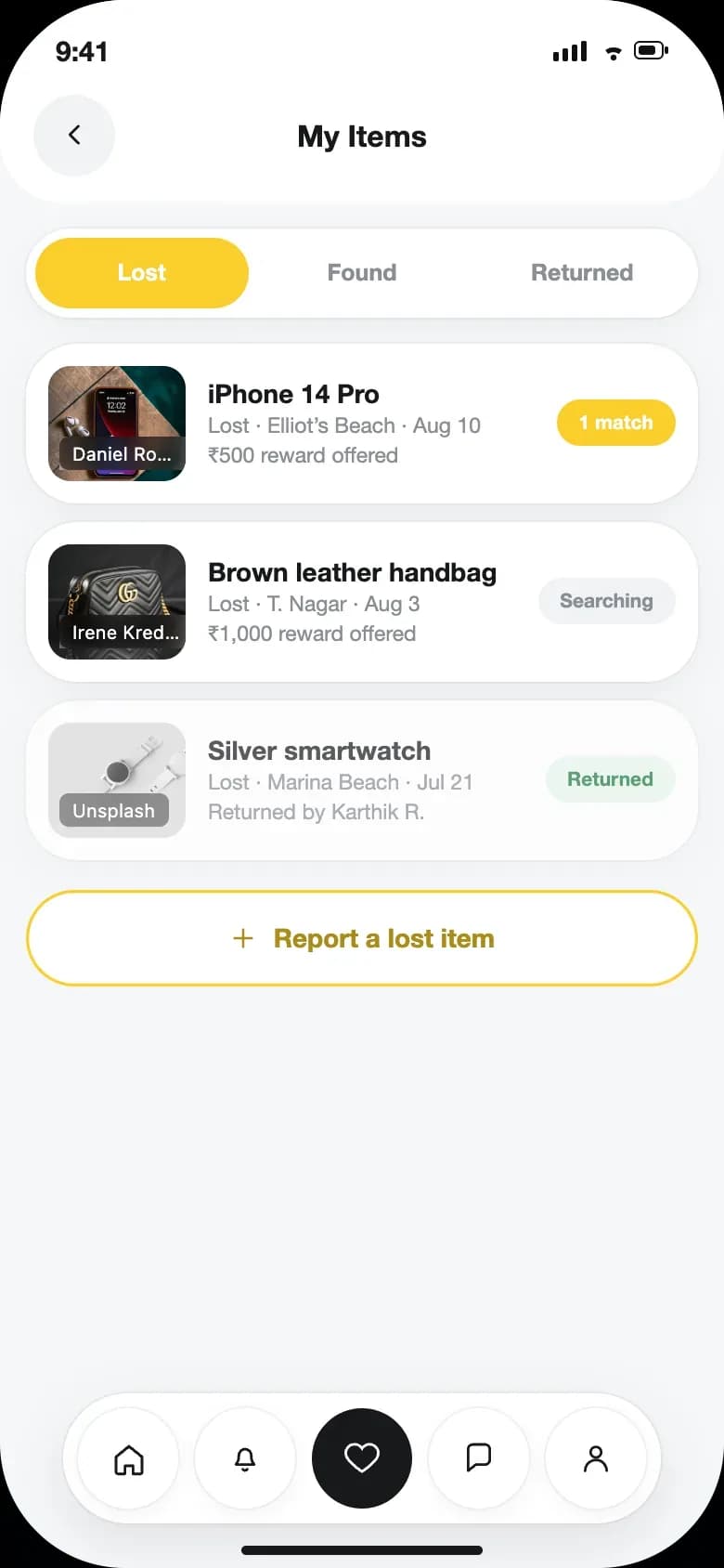 My items