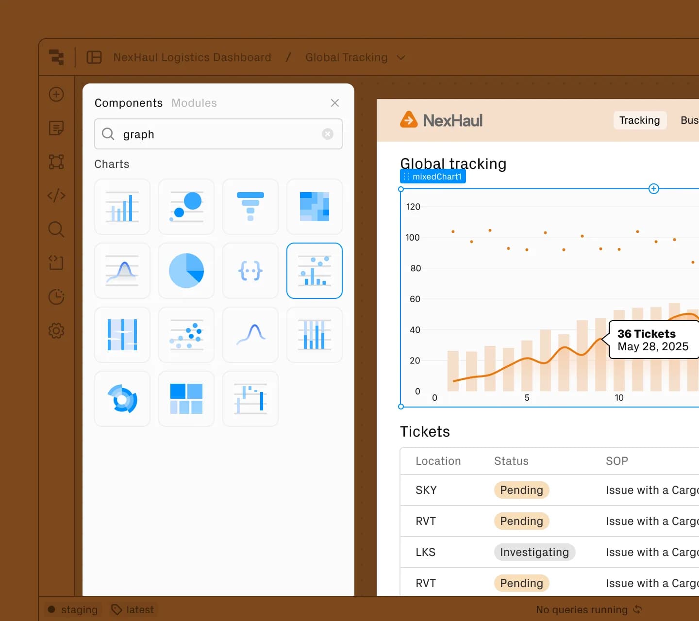 Screenshot of a Solonomous Supremacy retail app showing live stock and sales across outlets